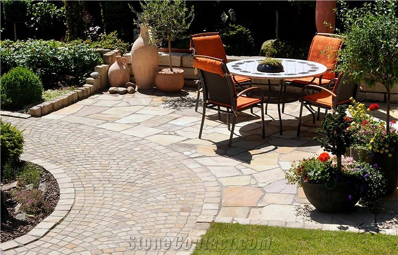 Sandstone Patio Pavements