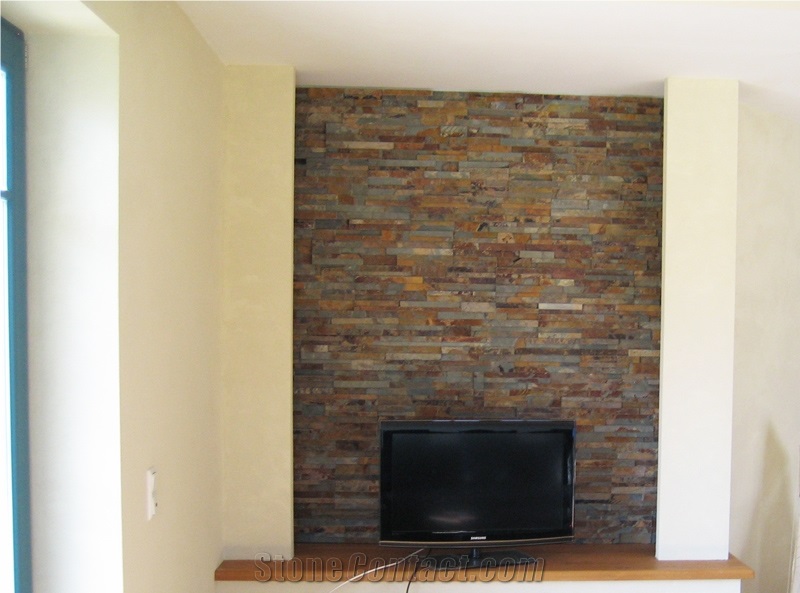 Slate Wall Cladding, Building Stones, Cultured Stone,Ledge Panels