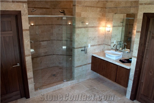 Travertine Bathroom Renovation
