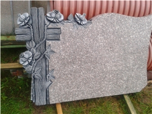 Engraved Granite Gravestone