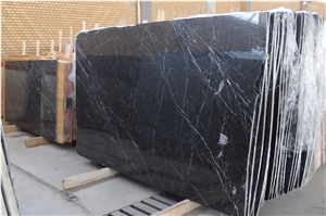 Mbn Slabs & Tiles, Iran Black Marble