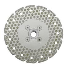 Electroplated Diamond Blade Cutting Disc with Dot Single Side Coated