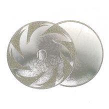 Electroplated Diamond Blade Cutting Disc with Single Side Reinforcing Rib Electroplated Diamond Blade Cutting Disc with Single Side Reinforcing Rib