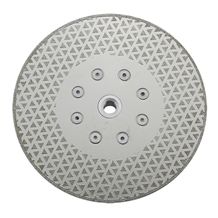 Electroplated Diamond Blade Cutting & Grinding Disc (Pyramid Double Side Coated)