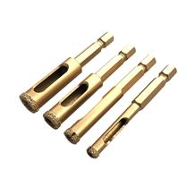 Vacuum Brazed Diamond Core Bits 1/4" Hex. Shank Quick Hitch