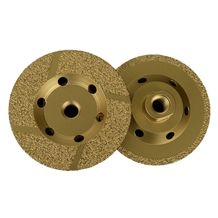 Vacuum Brazed Diamond Grinding Wheel with Thread