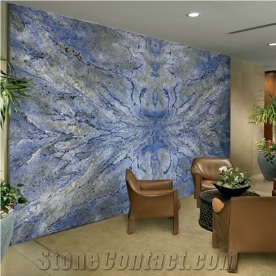 Azul Bahia Wall Panel Interior Office Decor