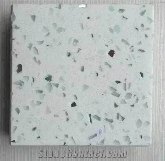 Engineered Stone for Kitchen Countertops Solid Surface Nano Polishing Slabs in China Factory Price