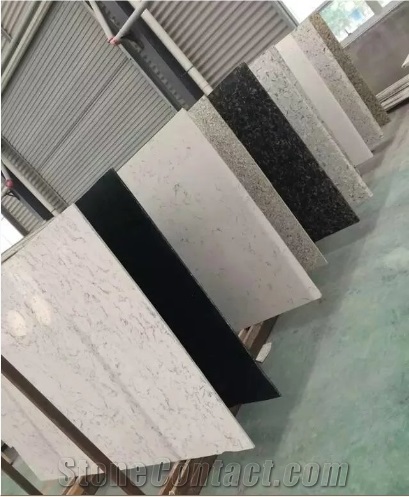 Engineered Stone for Kitchen Countertops Solid Surface Nano Polishing Slabs in China Factory Price