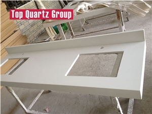 Custom Artificial Quartz Stone Bathroom Vanity Tops Custom Artificial Quartz Stone Bathroom Vanity Tops