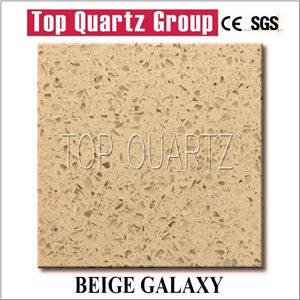 Q1201 Beige Galaxy Quartz Stone Q1201 Beige Galaxy Quartz Stone