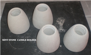 Rainbow Sandstone T-Light Holder