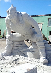 Mongolia Granite Mongolian Wrestling