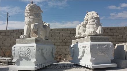 Mongolia White Granite Mongolia Dog"S