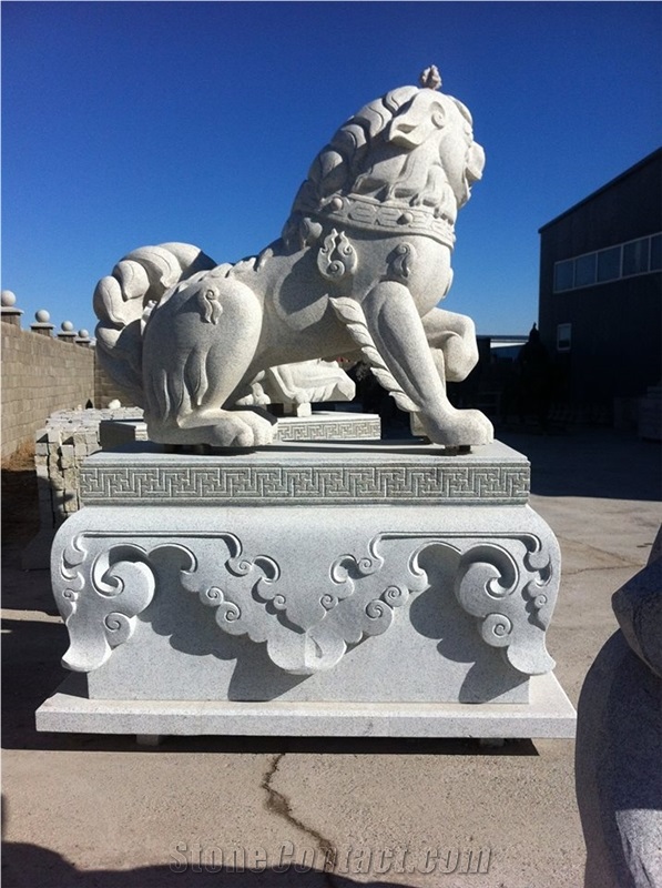 Mongolia White Granite Mongolia Dog"S