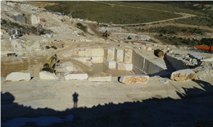 White Limestone Blocks