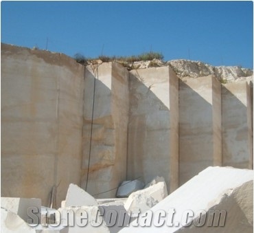 White Limestone Blocks