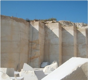 White Limestone Blocks