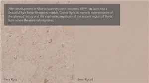 Crema Illyria: Light Beige Marble Crema Illyria: Light Beige Marble