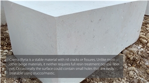 Crema Illyria: Light Beige Marble