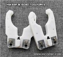 Cnc Tool Holder Forks, Iso30 Tool Forks, Plastic Drive Dowel, Iso30 Tool Grippers, Iso30 Fork Locate Blocks, Hsk Toolholder Alignment Pin, Hsk Locating Dowel, Hsk63f Sensor Pin