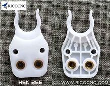 Hsk25e Tool Holder Forks, Hsk Tool Gripper, Atc Tool Grippers, Hsk25e Tool Holders, Hsk25e Tool Clips, Plastic Tool Holder, Plastic Hsk25e Tool Fingers