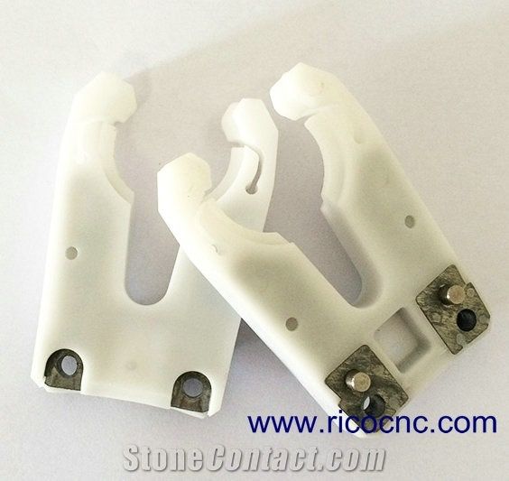 White Bt30 Tool Forks, Bt30 Tool Holders,Cnc Tool Forks, Bt30 Tool Grippers, Atc Toolchanger Grippers, Bt30 Tool Holders, Bt30 Tool Holder Clamps