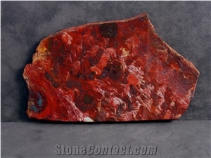 Red Stromatolite Slabs, Stromatolite Red Calcarenite Slabs & Tiles