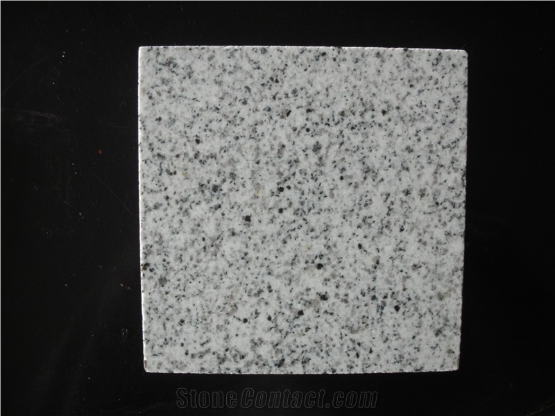 Yuexi Sesame White Granite, China White Granite Tiles, Flamed, Bush Hammered, Paving Stone, Courtyard, Driveway, Exterior Pattern, Stepping Stone, Pavers, Pavements, Blind Stones, Drainage