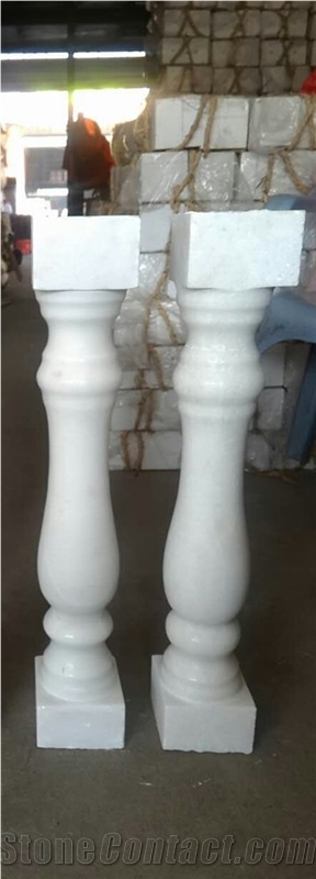 White Marble Column Balustrade,White Marble Pillars