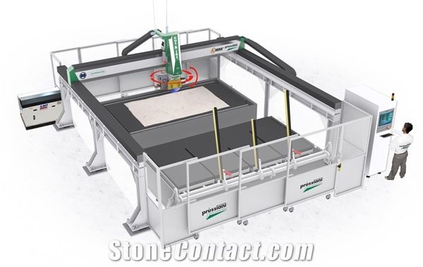 Prussiani Cut & Jet/2t CNC Bridge Cutting Machine