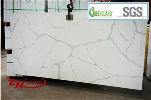Calacatta White Artificial Stone Marble Texture