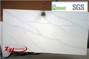 Calacatta White Artificial Stone Marble Texture