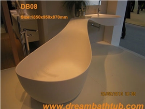 Synthetic Stone Bathtub, Solid Surface Bathtubs