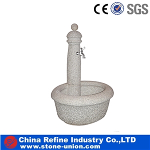 Customized Design Granite Sculptured Fountain /Exterior Stone