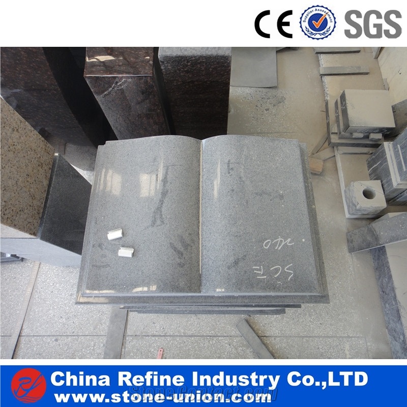 Engraved Granite Monument with Statue , China Black Granite Tombstone Headstone Monument , Angel Headstone Memorial Cemetery Monument,Cross Gravestone and Headstone Design,Russian and Poland Monuments
