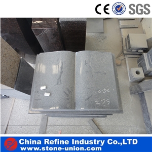 Engraved Granite Monument with Statue , China Black Granite Tombstone Headstone Monument , Angel Headstone Memorial Cemetery Monument,Cross Gravestone and Headstone Design,Russian and Poland Monuments