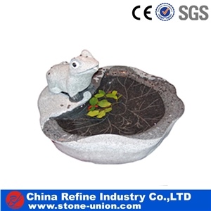 Grey Granite Stone Polished Garden Fountains,Water Features Exterior Fountains Factory Wholesale