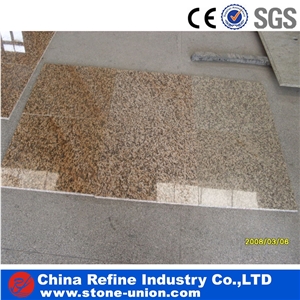Tiger Skin Yellow Granite Tiles & Slabs, Yellow Granite Floor Covering, Granite Flooring