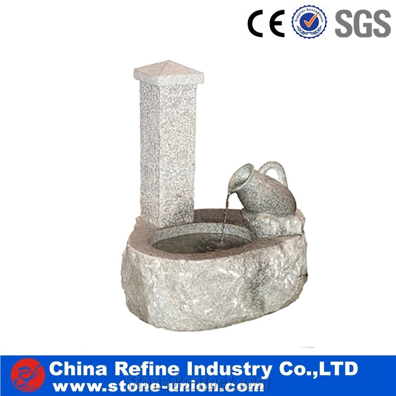 Unique White Granite Bird Bath Bird Bath Fountains Garden,Popular White Granite Fountain