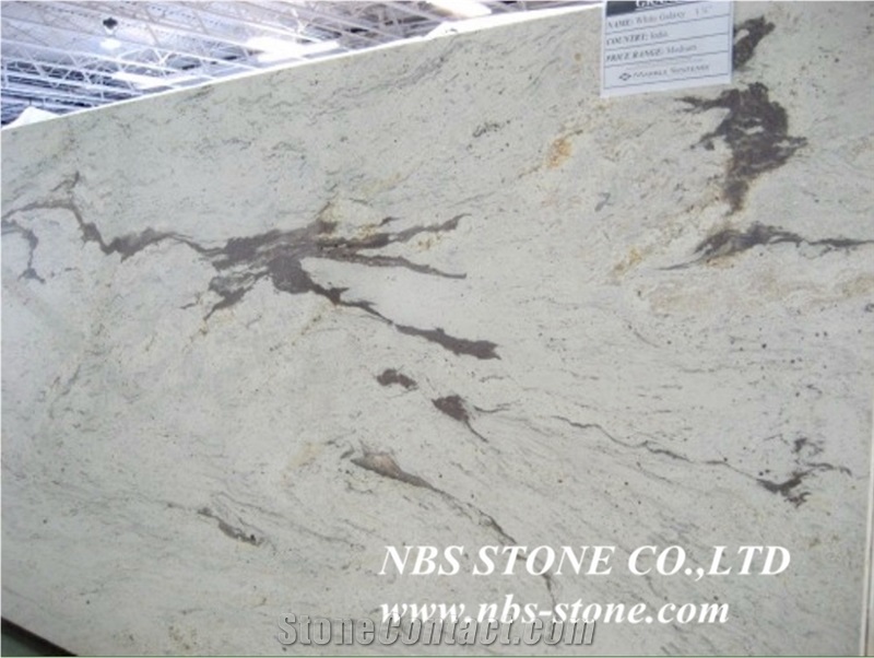 Andromeda Granite State Slabs & Tiles, Sri Lanka White Granite