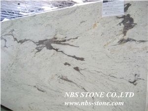 Andromeda Granite State Slabs & Tiles, Sri Lanka White Granite