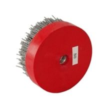100mm Abrasive Round Brush with M14, M16 or 5/8-11 Thread