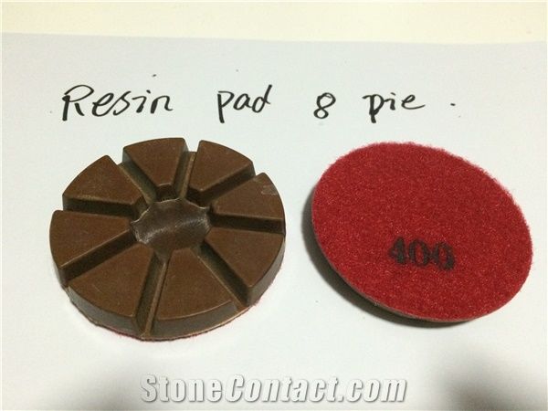 8 Pie Resin Bond Polishing Pad for Terrazzo and Concrete Floor