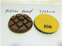 80mm (3") Superior Resin Bond Floor Polishing Pad for Terrazzo and Concrete Floor Typhoon