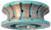 Cnc Profile Wheels / Vacuum Brazed Cnc Profile Wheels