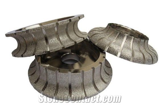 Cnc Profile Wheels / Vacuum Brazed Cnc Profile Wheels