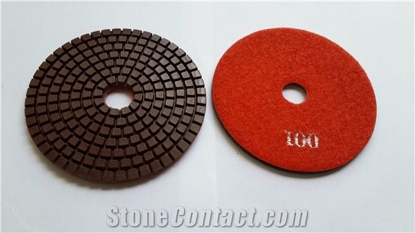 Copper Bond Diamond Polishing Pads Applied to Excellent Fabrication Of Marble, Concrete and Granite