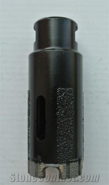 Crown Core Bits with Brazed Strip for Dry Uuse
