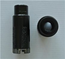 Crown Core Bits with Brazed Strip for Dry Uuse